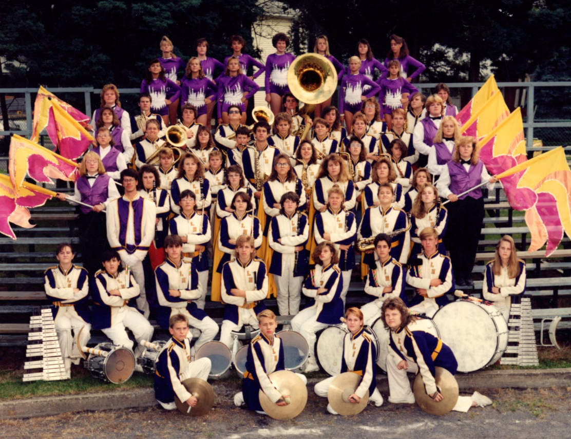 lock haven high school marching band 1989